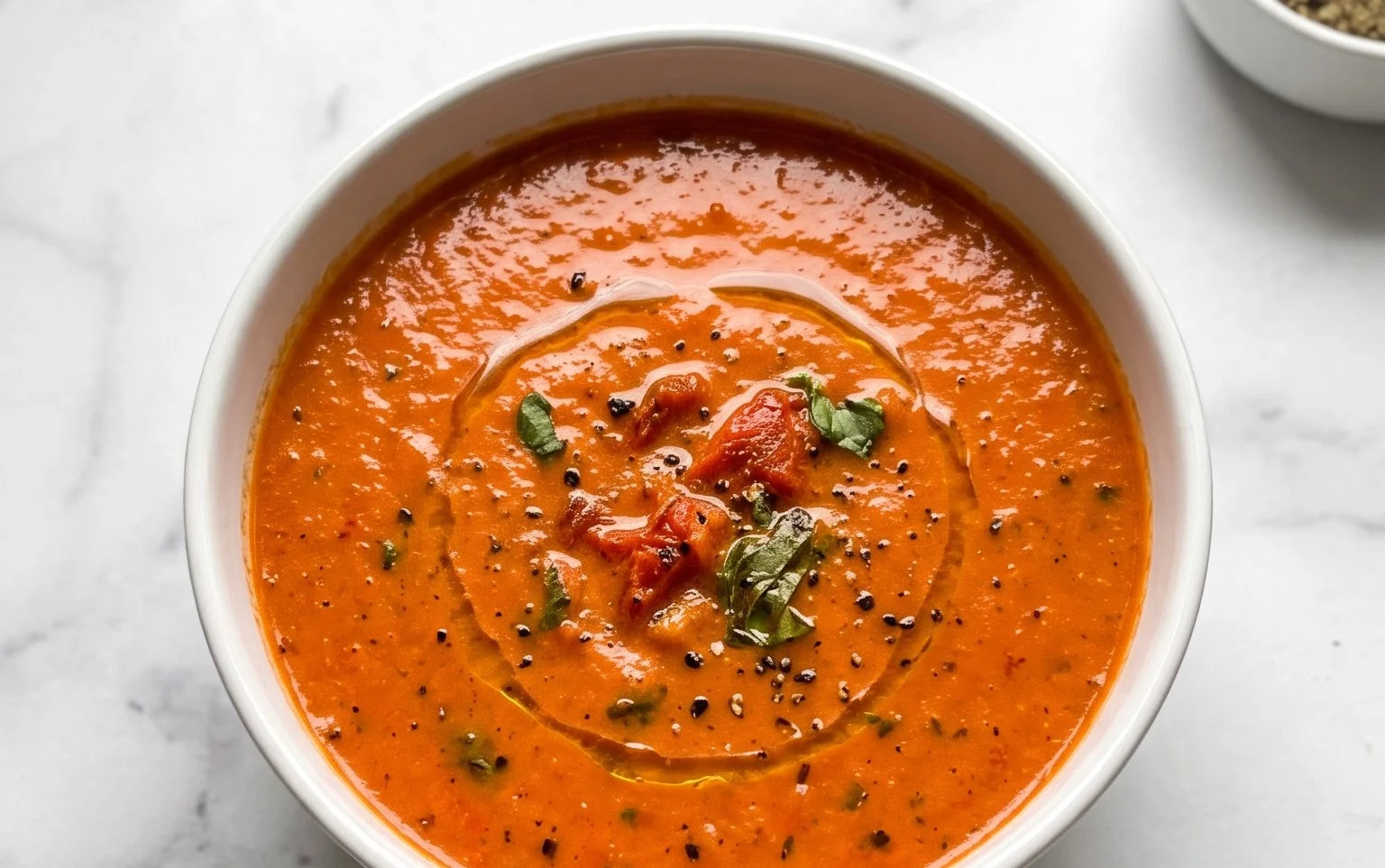 Soupe Tomate Basilic Rôtie : Saveurs Estivales Intenses